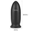 Nagy dildó King sized anal bomber fenékdugó