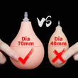 Realisztikus ejakuláló dildó 9'' Squirt Extreme Dildo Flesh 22cm