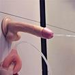 Spriccedlő tapadókorongos dildó Squirt extreme