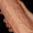 Letapasztható pénisz, Realistic curved dildó tapadókorongos