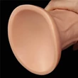 Letapasztható pénisz, Realistic curved dildó tapadókorongos