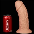Letapasztható pénisz, Realistic curved dildó tapadókorongos