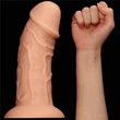 Letapasztható pénisz, Realistic curved dildó tapadókorongos