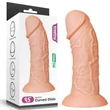 Letapasztható pénisz, Realistic curved dildó tapadókorongos