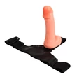 Élethű felcsatolható dildó Ultra Cyberskin Strap-on Penis Flesh