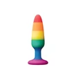 Szivárvány popsidugó Colours anál plug