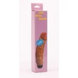 Hajlékony zselés realisztikus vibrátor - Rubber Pink Vibrator 20 cm