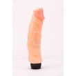Hajlékony zselés realisztikus vibrátor - Rubber Pink Vibrator 20 cm