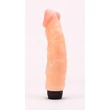 Hajlékony zselés realisztikus vibrátor - Rubber Pink Vibrator 20 cm