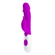 Csiklóizgatós G pont vibrátor Pretty love peter purple
