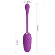 Vibrációs tojás puha szilikon bevonattal Pretty Love Marina Purple I