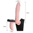 Vibrátoros kétvégű felcsatolható dildó Ultra Passionate Harness 5