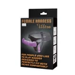Felcsatolható vibrátor belső dildóval Female harness ultra