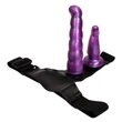 Felcsatolható vibrátor belső dildóval Female harness ultra