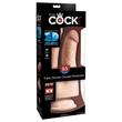 King cock plus 24 cm-es triple density double penetrator