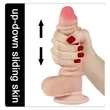 Tapadókorongos dildó Lovetoy 18 cm