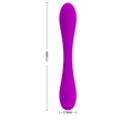 Dupla végű hajlítható vibrátor Pretty Love Yedda Purple