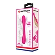 Rugalmas kétvégű vibrátor rózsaszín Pretty Love Yedda 17 cm