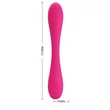 Rugalmas kétvégű vibrátor rózsaszín Pretty Love Yedda 17 cm