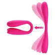 Rugalmas kétvégű vibrátor rózsaszín Pretty Love Yedda 17 cm