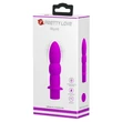Univerzális kényeztető Pretty love Wyatt lila vibrátor 11.5 cm