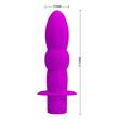 Univerzális kényeztető Pretty love Wyatt lila vibrátor 11.5 cm