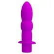 Univerzális kényeztető Pretty love Wyatt lila vibrátor 11.5 cm