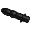 Univerzális kényeztető Pretty love Wyatt fekete vibrártor 11.5 cm