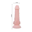 Szuper dildó herezacskóval tapadókoronggal 16,5 cm