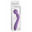 Vibártor és masszírozó egyben lila Fantasy for her duo wand massage-her