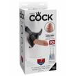 Övvel felköthető műpénisz King cock 7 strap on dildó 19 cm