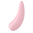 Léghullámos csiklóizgató Curvy 2 rózsaszínű vízálló