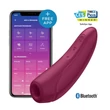 Okos vibrátor, akkus, vízálló csiklóizgató Curvy 1 rózsa vörös