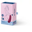 Okos vibrátor, akkus, vízálló csiklóizgató Curvy 1 rózsa vörös