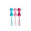 Gésagolyó szett 3 db-os ballasztos dupla Satisfyer