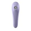 Léghullámos csiklóizgató és hüvelyi vibrártor Dual pleasure mauve Satisfyer