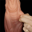 Különleges dildó 9.5 dual layered liquid silicone nature