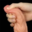 Különleges dildó 9.5 dual layered liquid silicone nature
