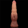 Különleges dildó 9.5 dual layered liquid silicone nature
