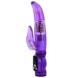 Klitorisz izgató füles vibrátor Happy angel 22 cm purple