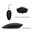 Vibrátor herezacskóval tapadókorongon Barbara 21 cm
