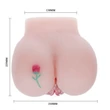 Popsi és szőrös vagina maszturbátor, vibrátoros Lifelike
