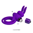 Péniszgyűrű vibráló Pretty love vibrant penis ring 3 purple