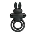 Vibráló péniszgyűrű Vibrant penis ring 3 black