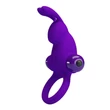 Vibrációs csiklóizgatós péniszgyűrű Pretty Love Vibrant Penis Sleeve 1 Purple