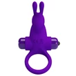 Vibrációs csiklóizgatós péniszgyűrű Pretty Love Vibrant Penis Sleeve 1 Purple
