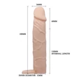 Realisztikus péniszhosszabbító Pretty love penis sleeve 7