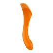 Kétágú vibrátor Candy cane narancssárga