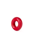 Péniszgyűrű két méretben Stay hard donut rings oversized red