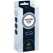 Ultra vékony óvszer Mister Size 57 mm kondom 10 db